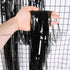 Mirror Black Rain Curtain Party Decorations