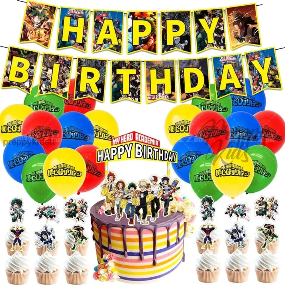 My Hero Acamedia Party Decorations ( 46 Pcs)