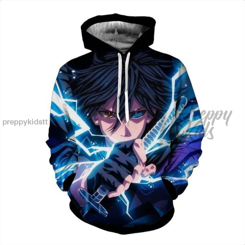 Naruto 3D Hoodie (Sasuke) Hoodies