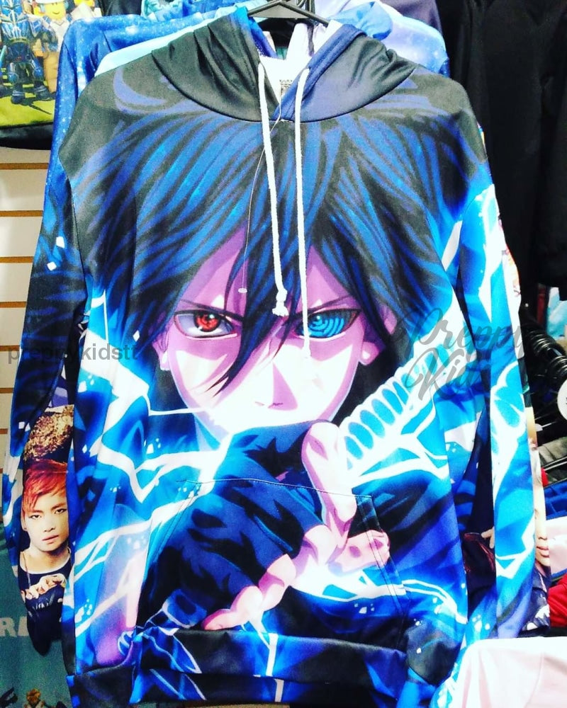 Naruto 3D Hoodie (Sasuke) Hoodies