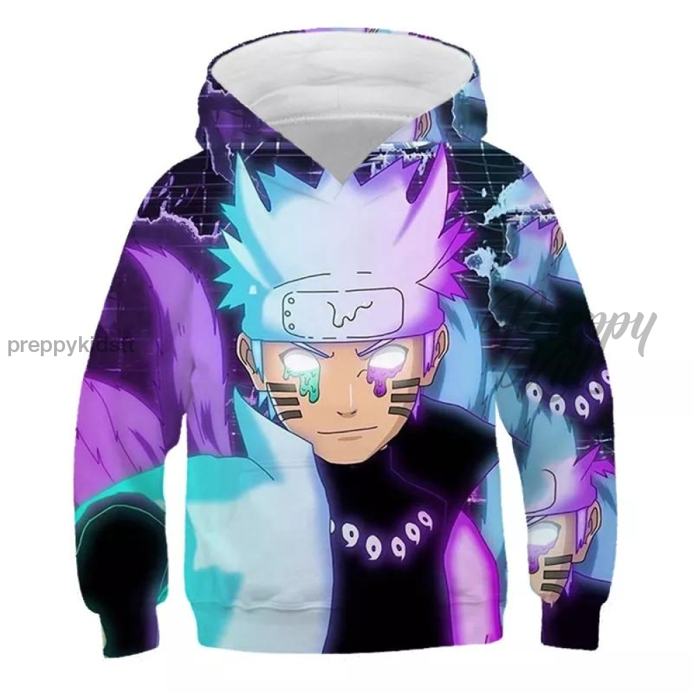 Naruto Hoodie Purple Fusion 3D Hoodies