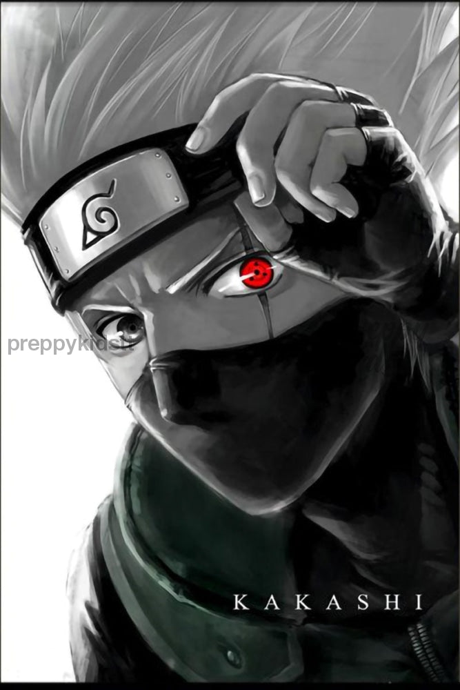 Naruto Kakashi Anime Poster Bts
