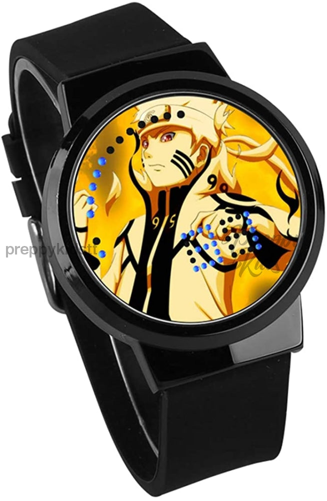 Naruto Led Watch (Yellow) Watches