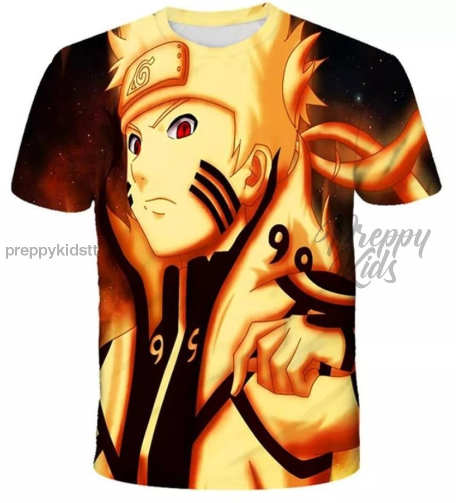 Naruto Tshirt Immortal Flames 3D Hoodies