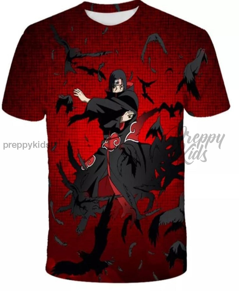 Naruto Tshirt ( Itachi Birds Combat ) 3D Hoodies