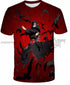 Naruto Tshirt ( Itachi Birds Combat ) 3D Hoodies