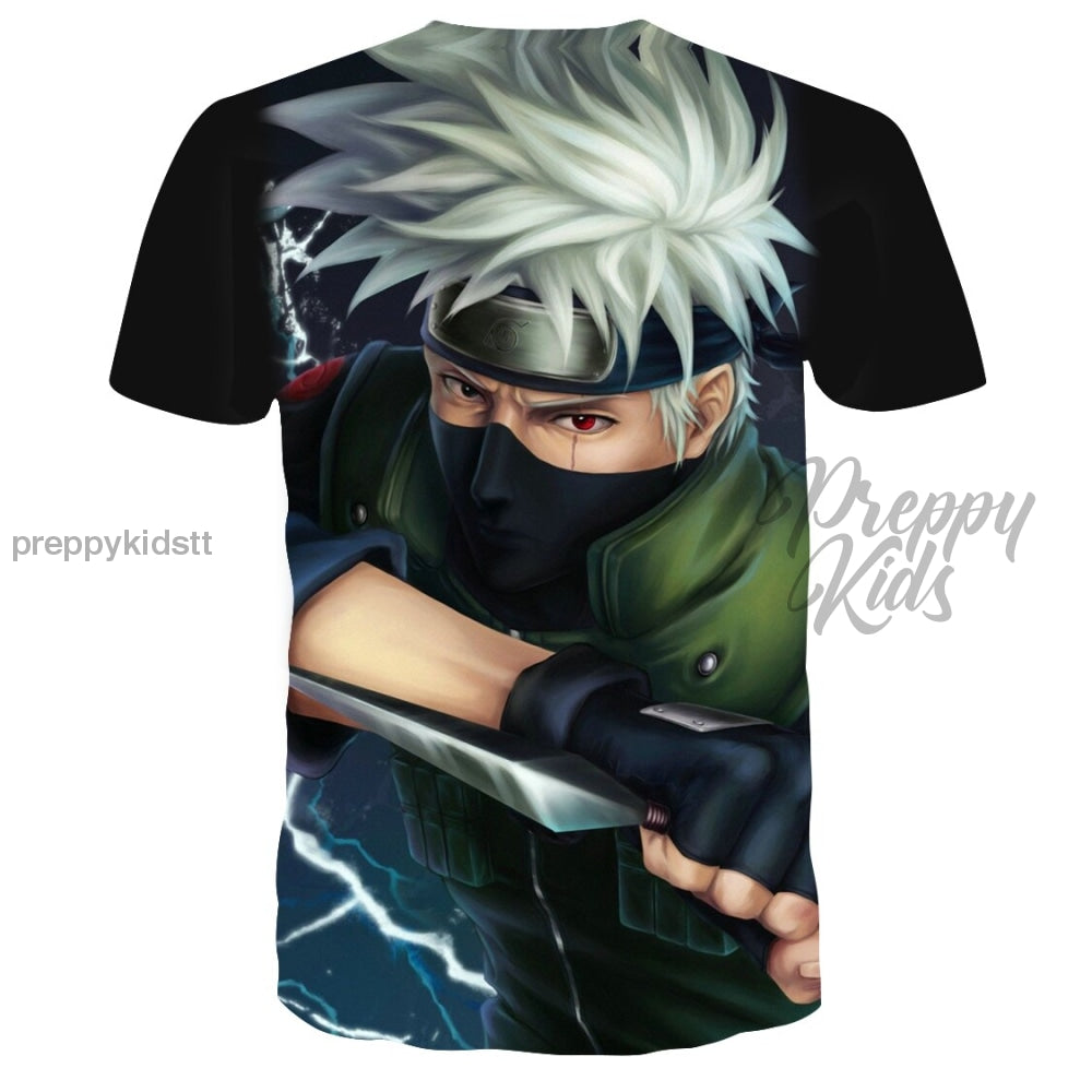 Naruto Tshirt (Kakashi Fighter) 3D Hoodies