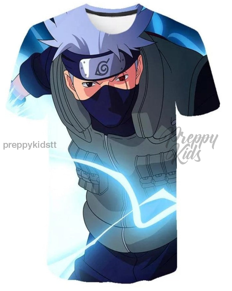 Naruto Tshirt Kakashi Lightning 3D Hoodies