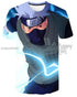Naruto Tshirt Kakashi Lightning 3D Hoodies