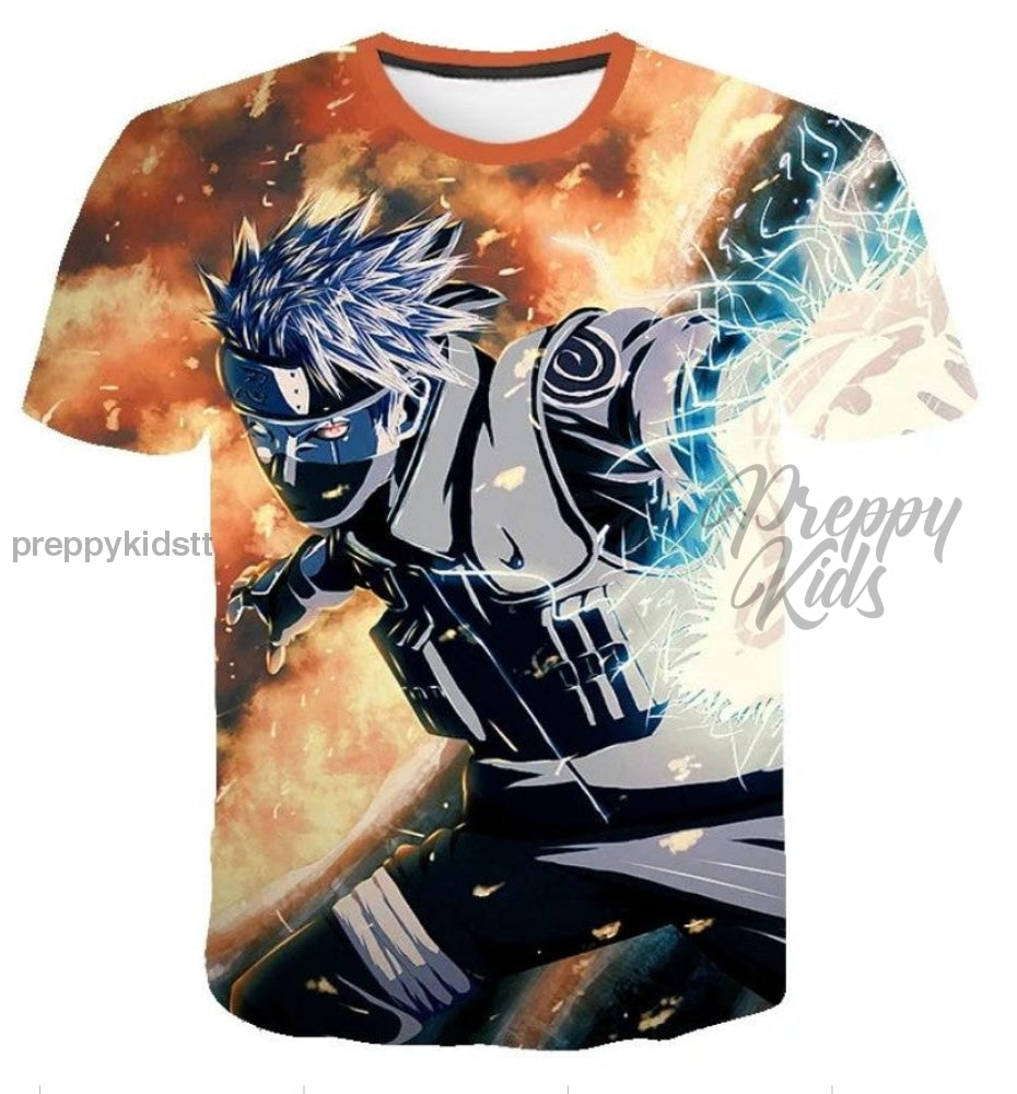 Naruto Tshirt (Kakashi Sparks) 3D Hoodies