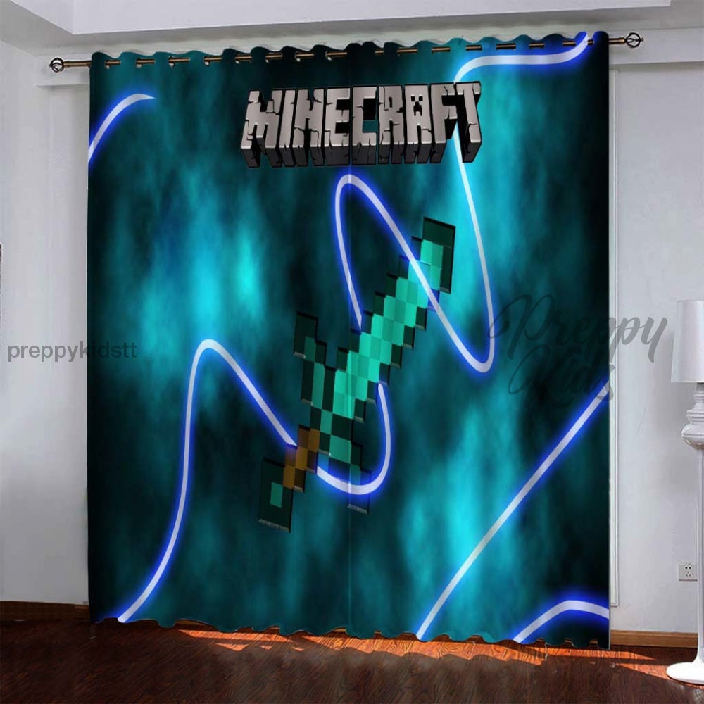 Minecraft Curtain Sword (Blackout - 2 Panels)