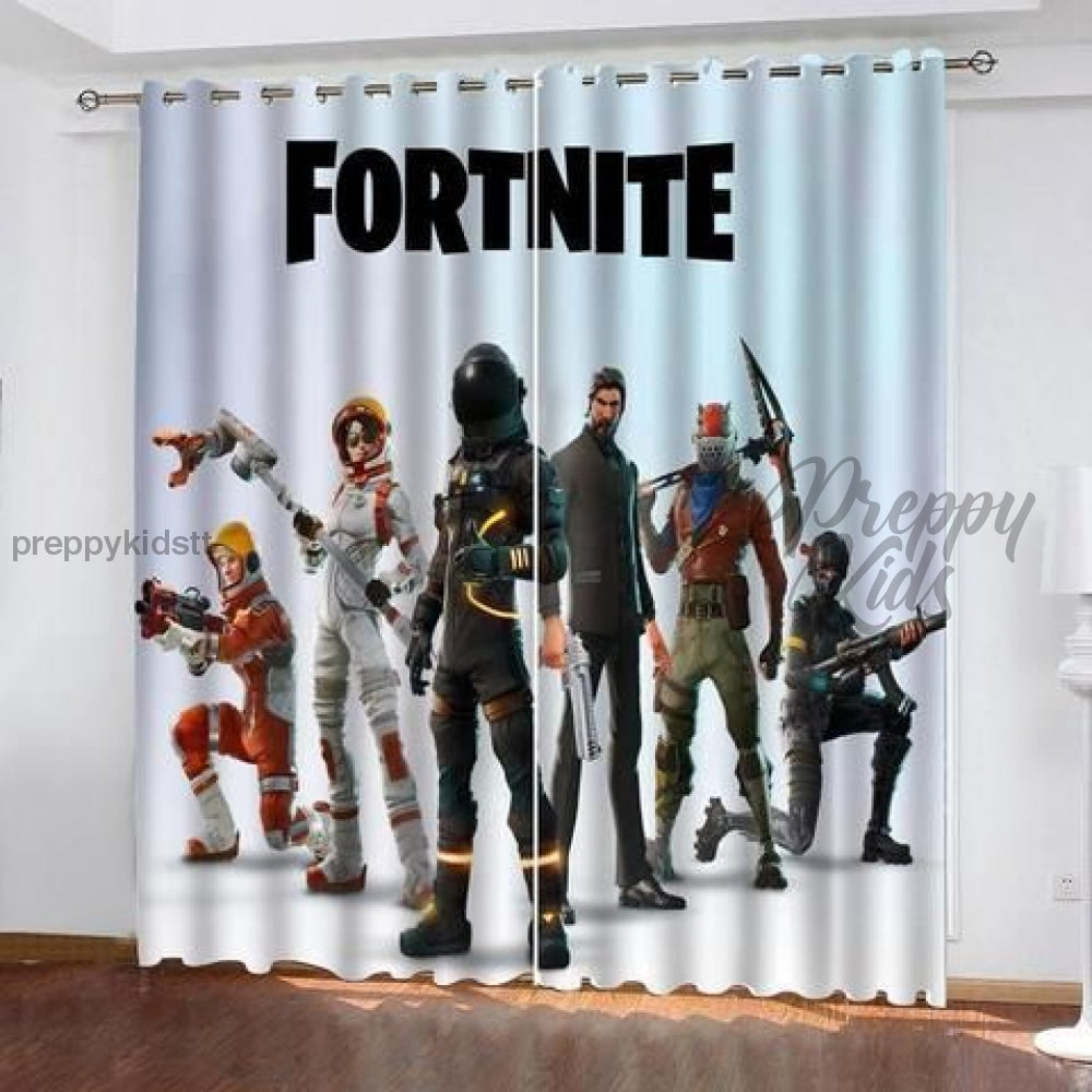 Fortnite Curtain White Season 5 (Blackout - 2 Panels)