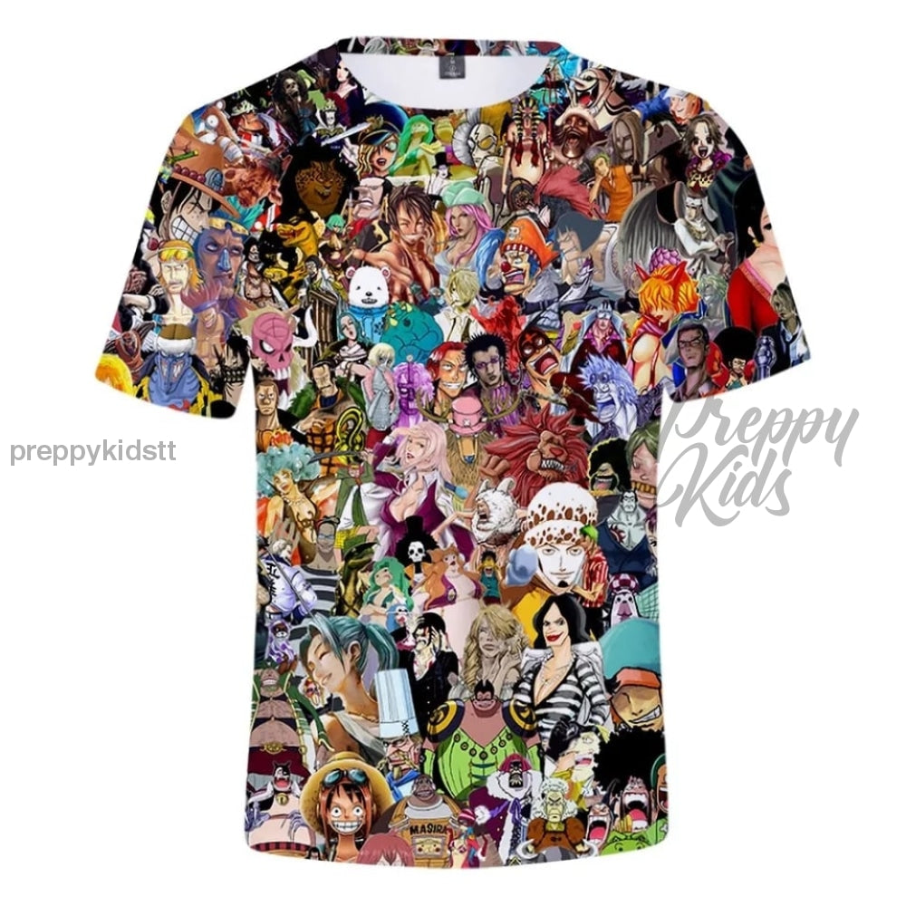 One Piece All Star Crew Tshirt 3D Hoodies
