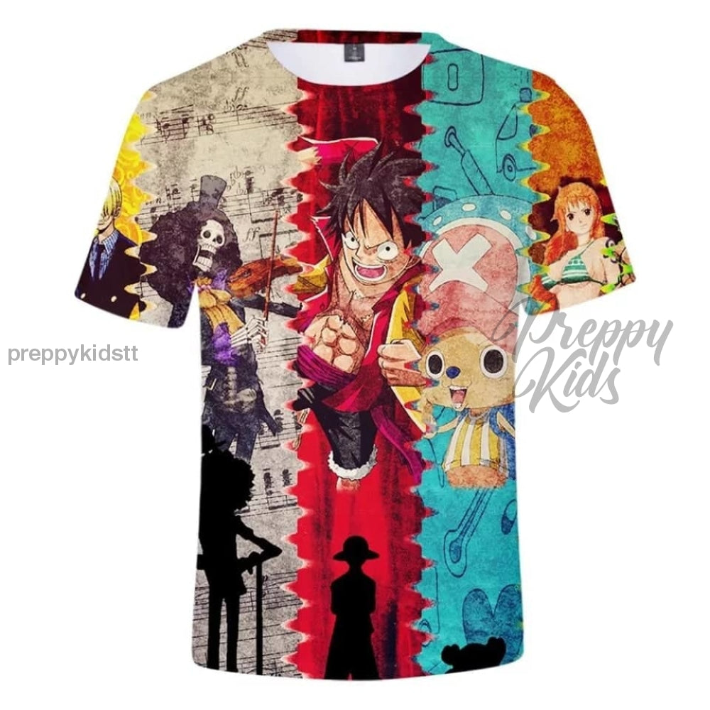 One Piece Tshirt (Fiery) 3D Hoodies