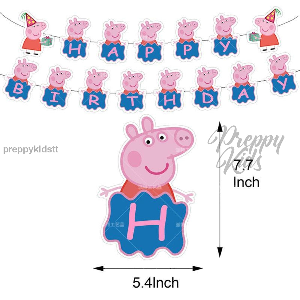 Peppa Party Decoration Package 2Nd Edition Decorations