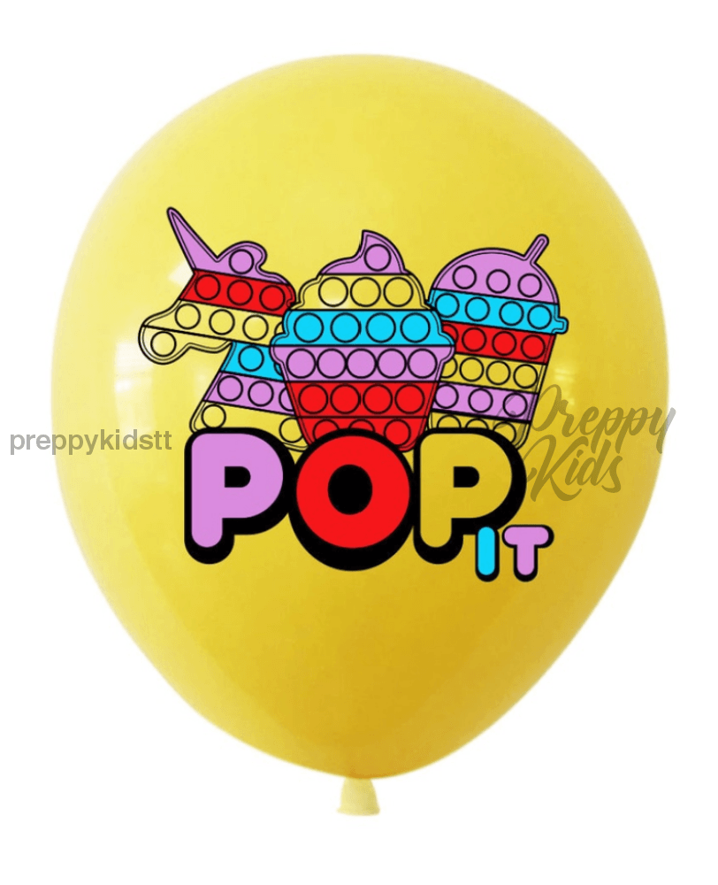 Pop It Lite Package Party Decorations