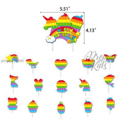 Pop It Lite Package Party Decorations