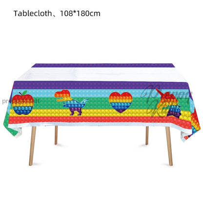 Pop It Ultimate Party Package Decorations