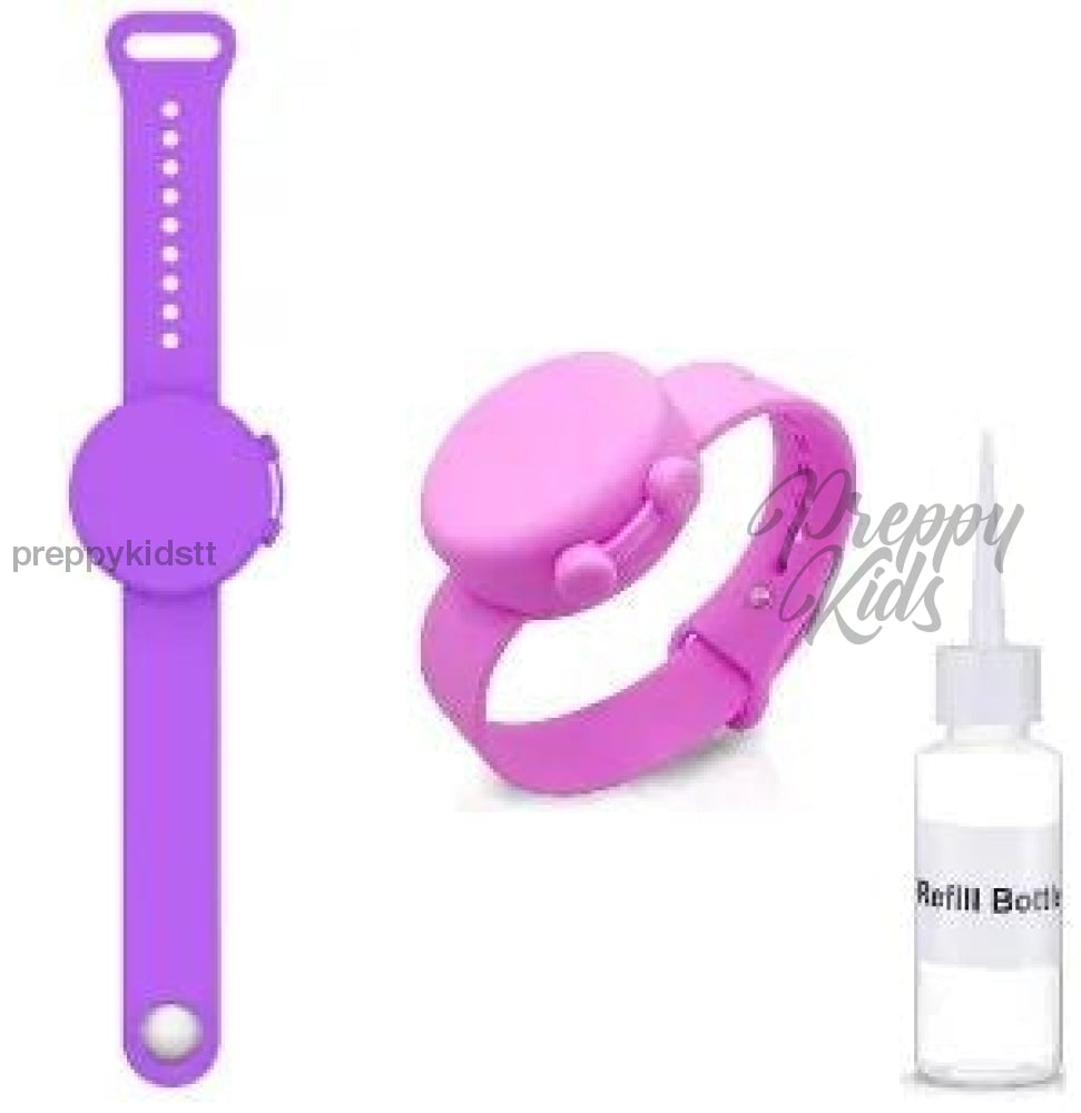 Purple Wristband Hand Sanitiser Bracelet Bts