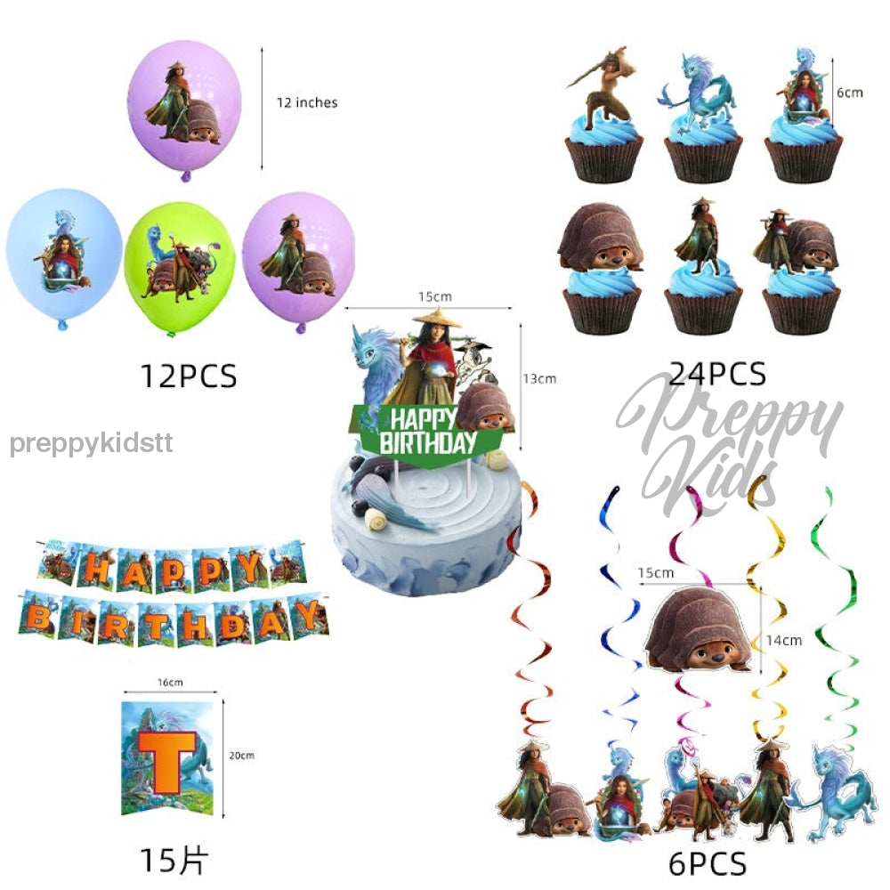 Raya Party Decoration Package (51 Pcs) Only Decorations