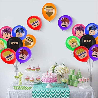 Roblox 24 Pcs Latex Balloons Party Decorations