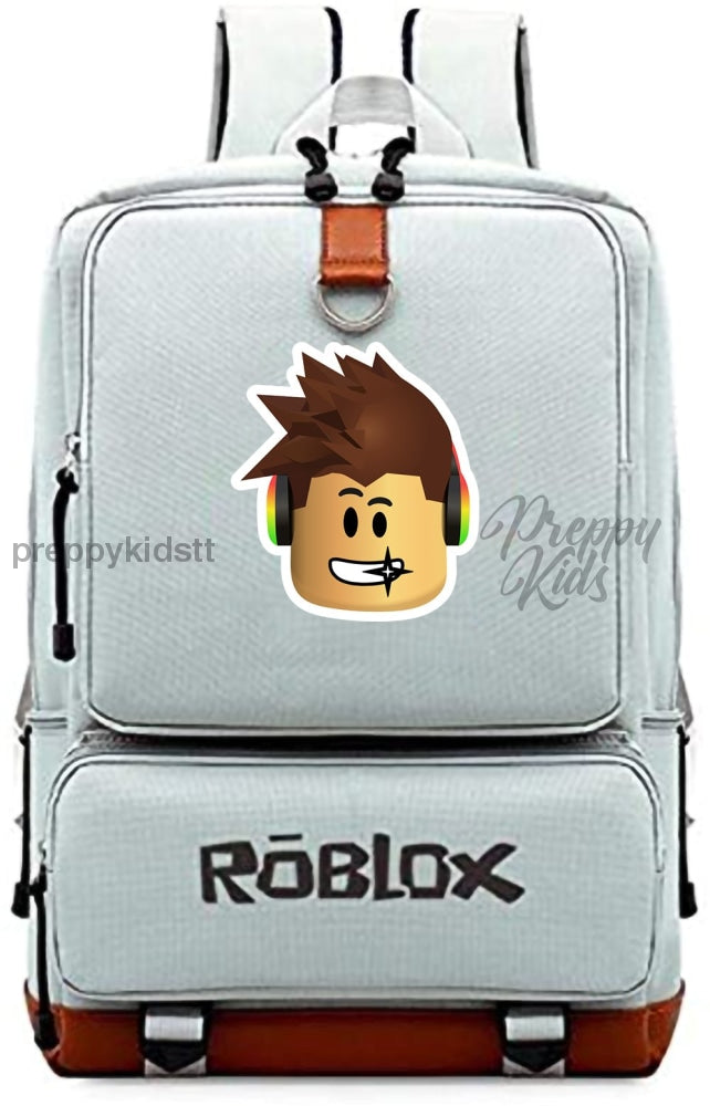 Roblox Bookbag (Grey) Backpack