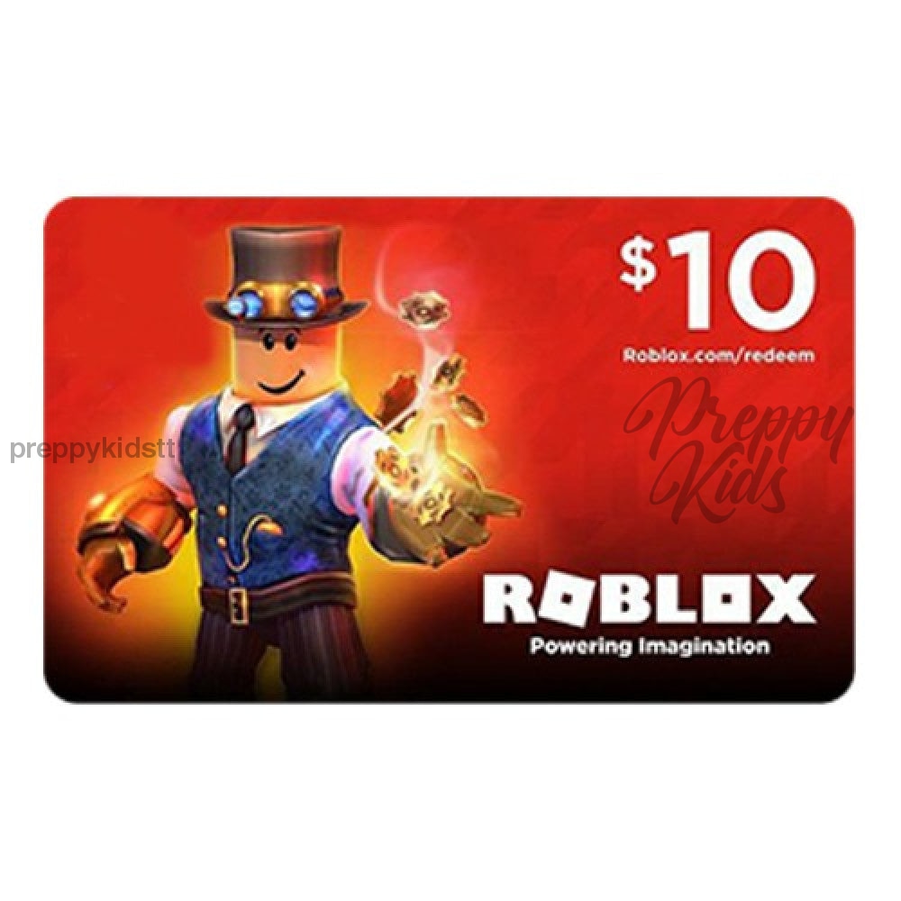 Roblox Gift Card 10Us (Red)