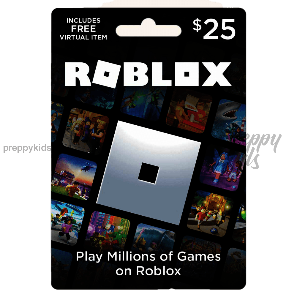 Roblox Gift Cards 25Usd Physical Card Card