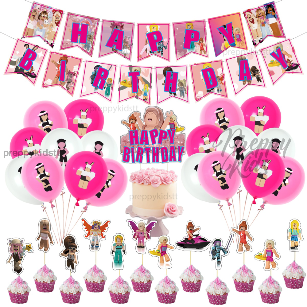 Roblox Girls Party Decorations