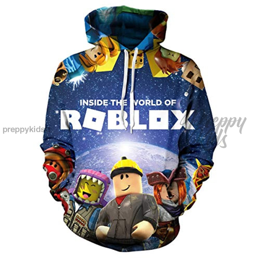 Roblox Hoodie Inside The World 2Nd Edition 3D Hoodies