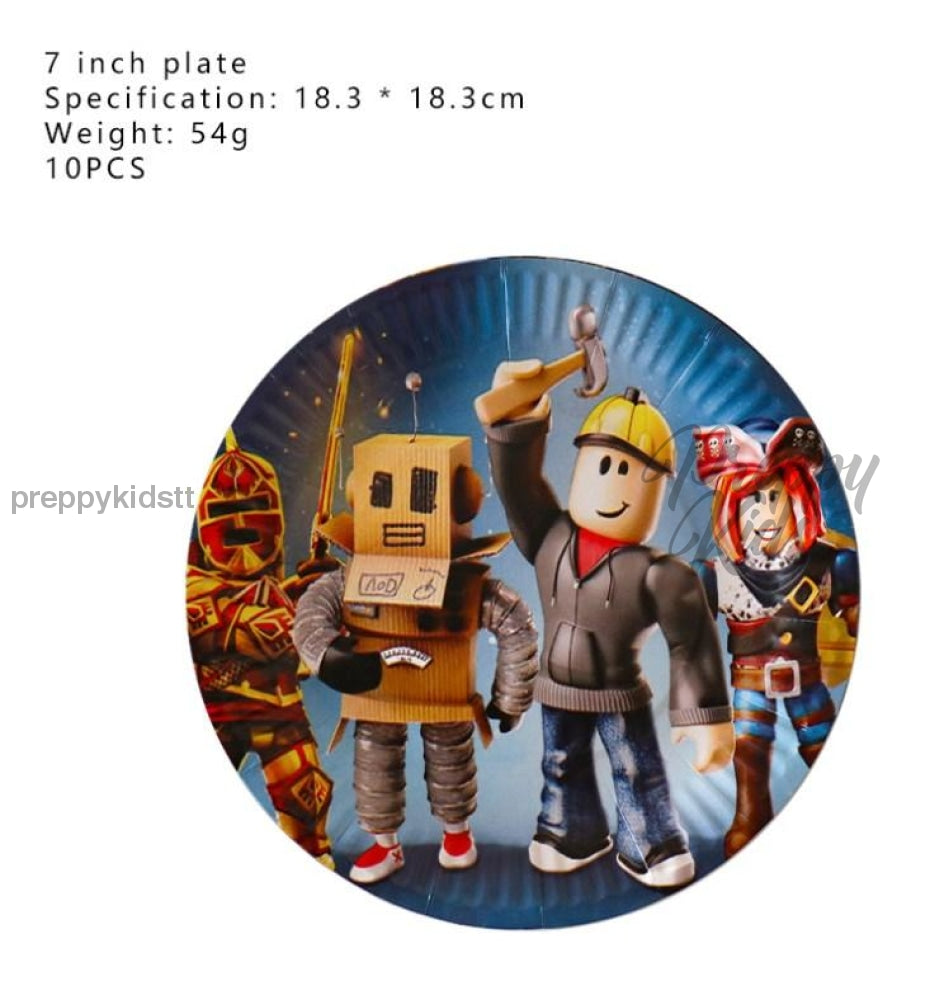 Roblox Party Decorations 2Nd Edition (140 Pcs)
