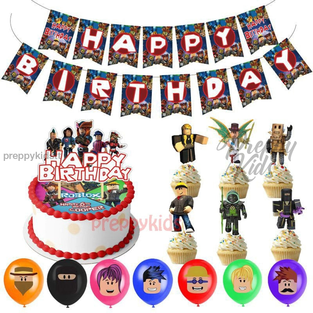 Roblox Party Decorations 2Nd Edition (41 Pcs)