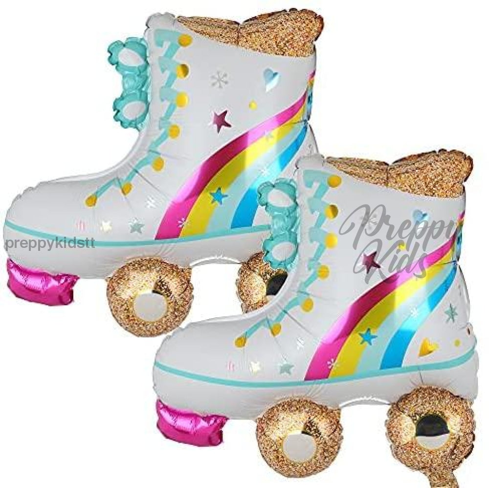 Rollerskate Foil Balloon Party Decorations