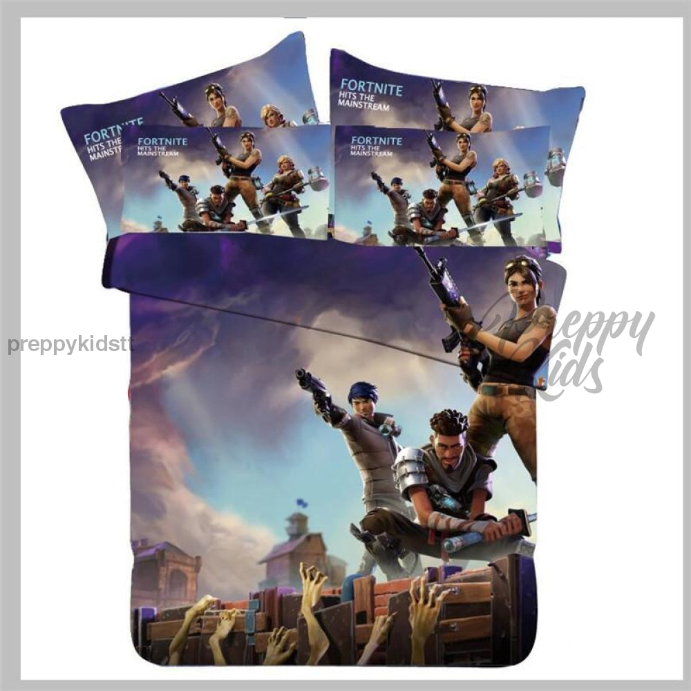 Season 1 Fortnite 3Pc Comforter Set Bed Sets