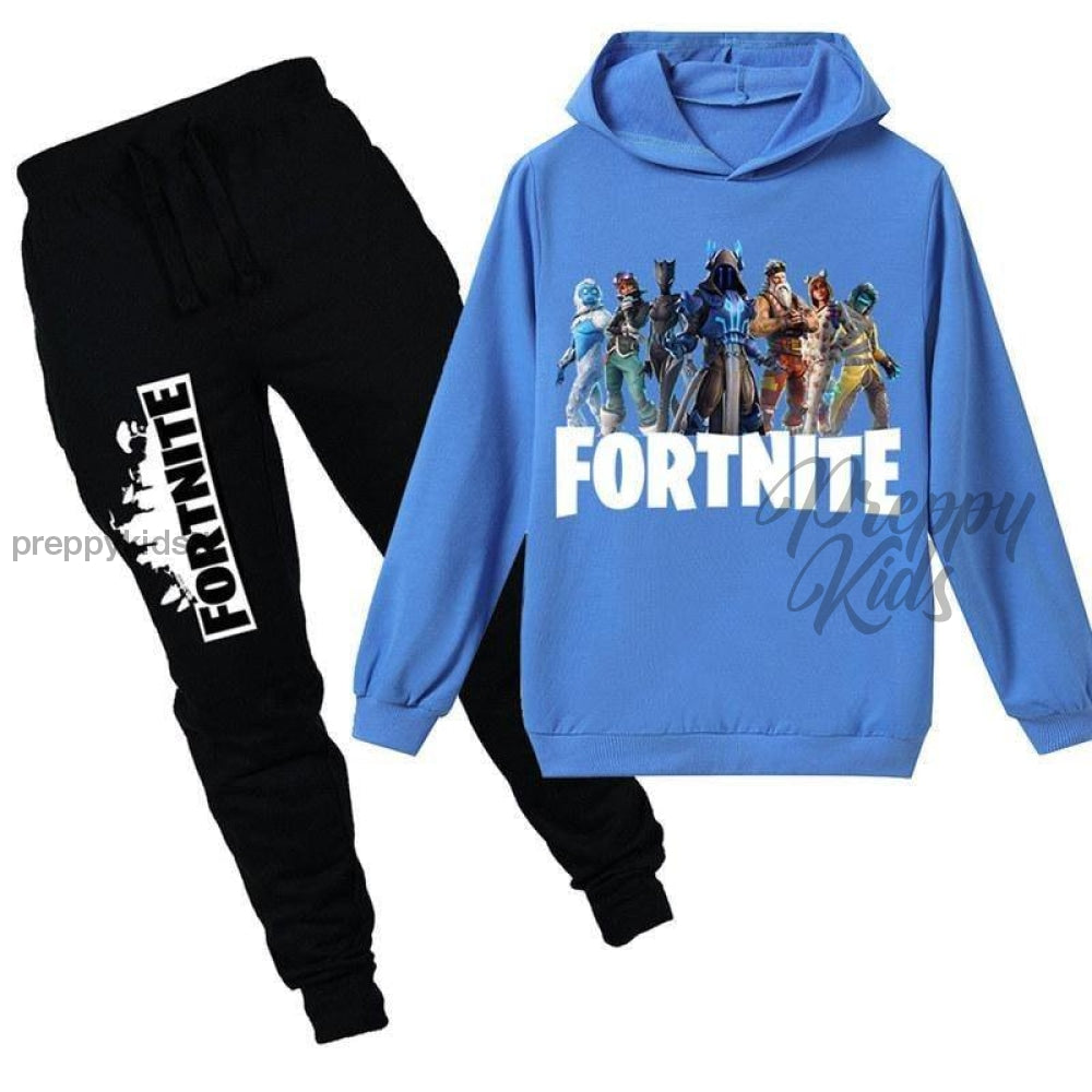 Season 7 Blue Fortnite Black Track Suits (Ice King) 120