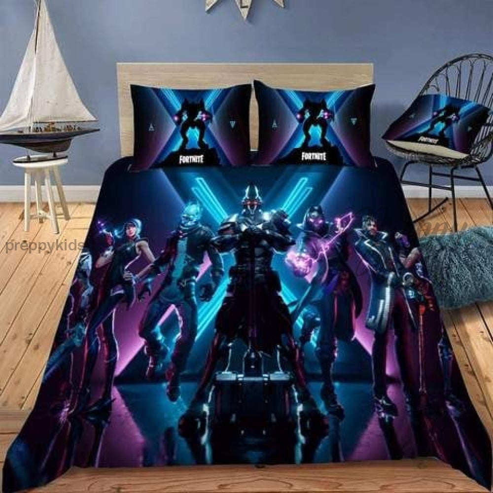 Season X Fortnite 3Pc Comforter Set Bed Sets
