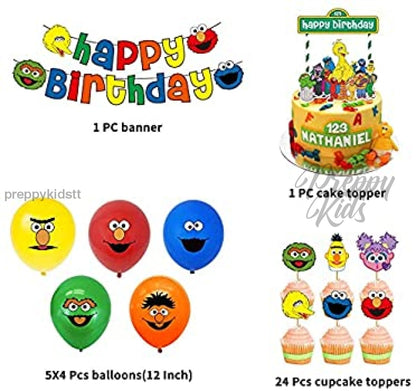 Sesame Party Decorations Package