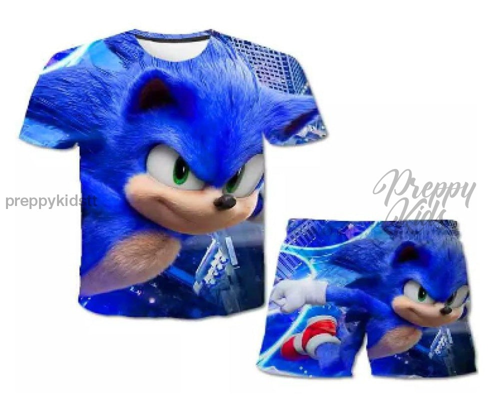 Sonic 2pc suit outfit (Dashing) | Preppy Kids Trinidad