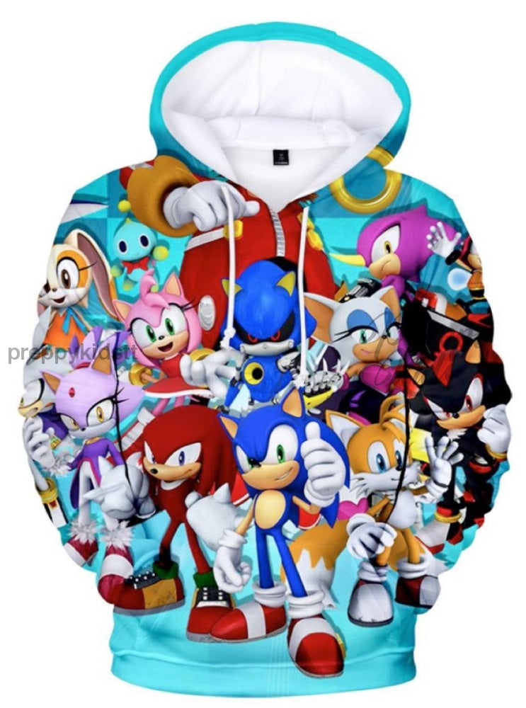 Sonic 3D Hoodie (All Characters Hoodies