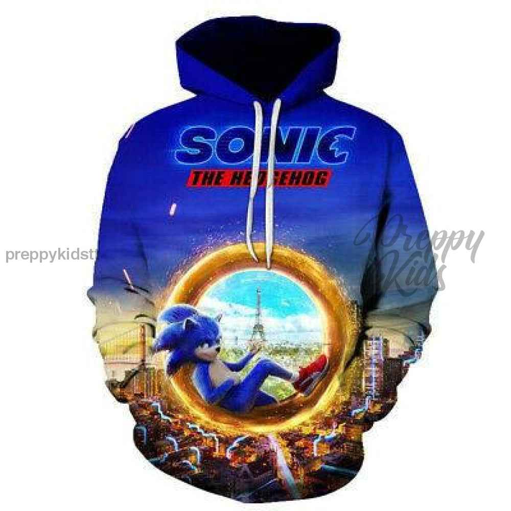 Sonic 3D Hoodie (Ring) Hoodies