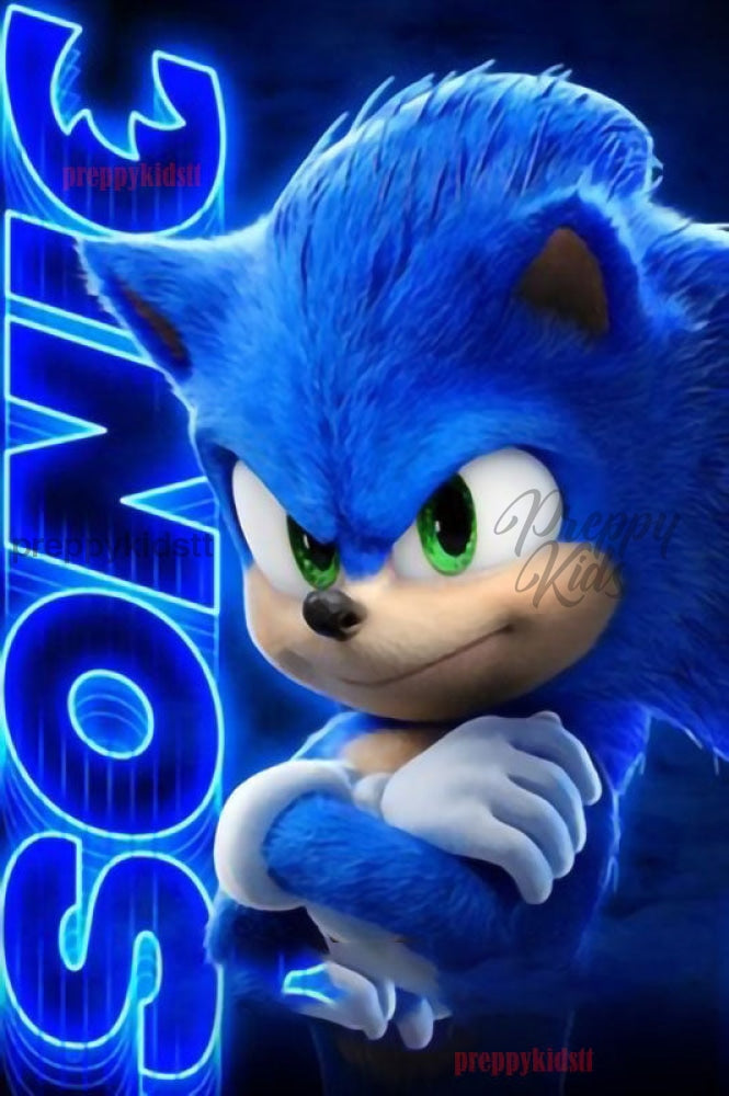 Sonic 3D Poster