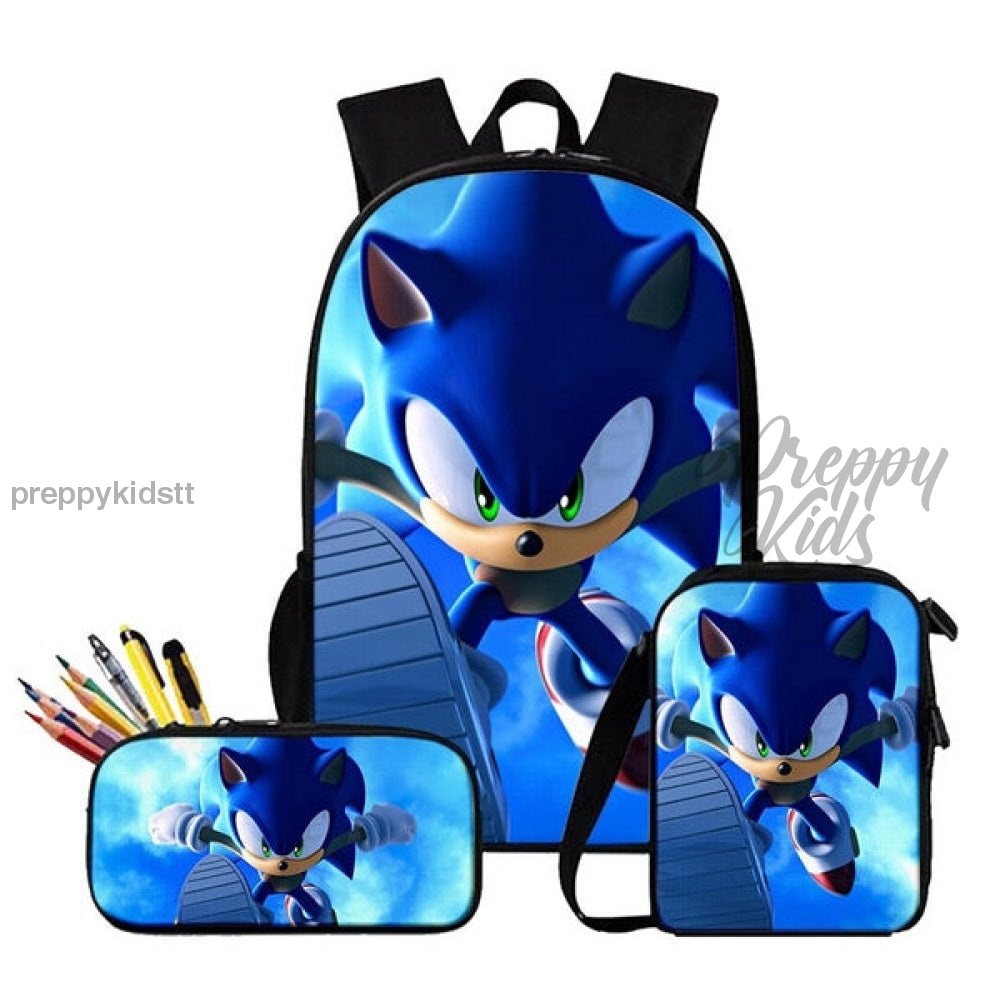 Sonic Jumper Backpack Set (3Pc) Backpack