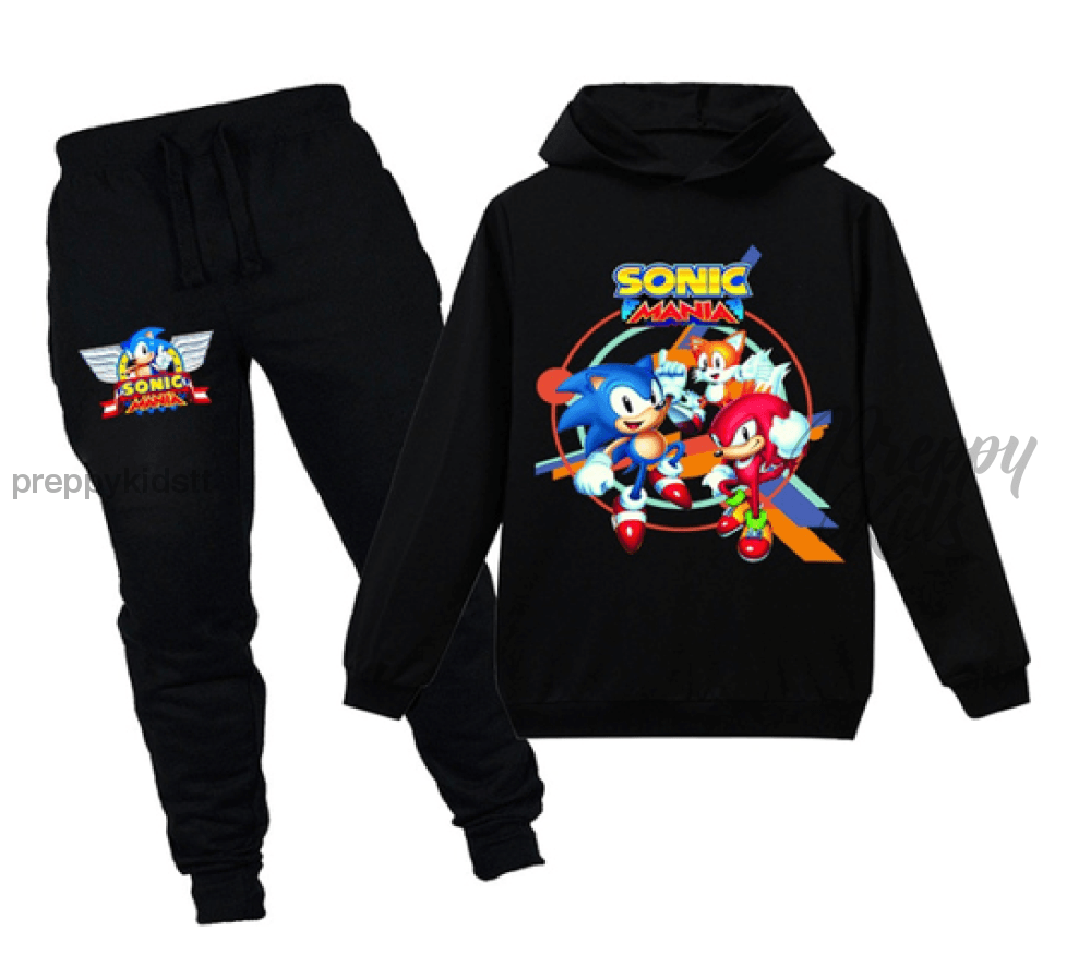 Sonic Mania Track Suits (Black)