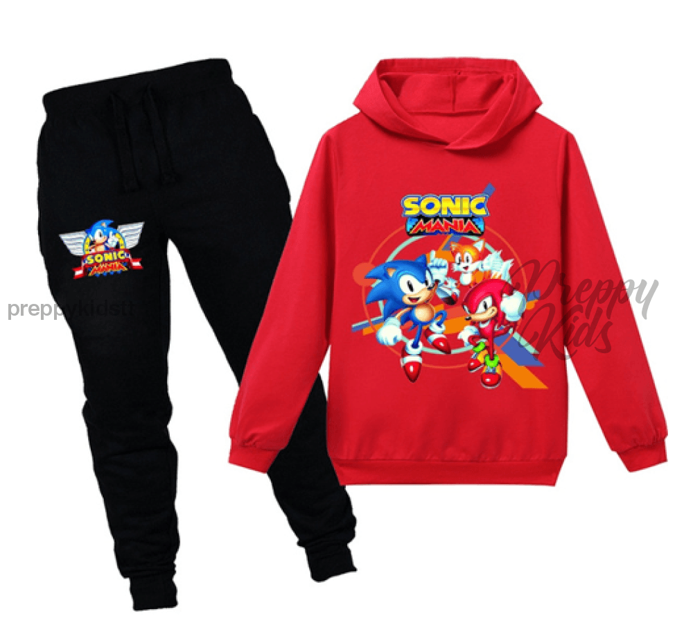 Sonic Mania Track Suits (Red)