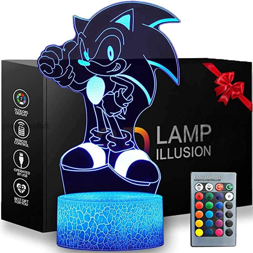 Sonic Night Light 16 Colours Bts