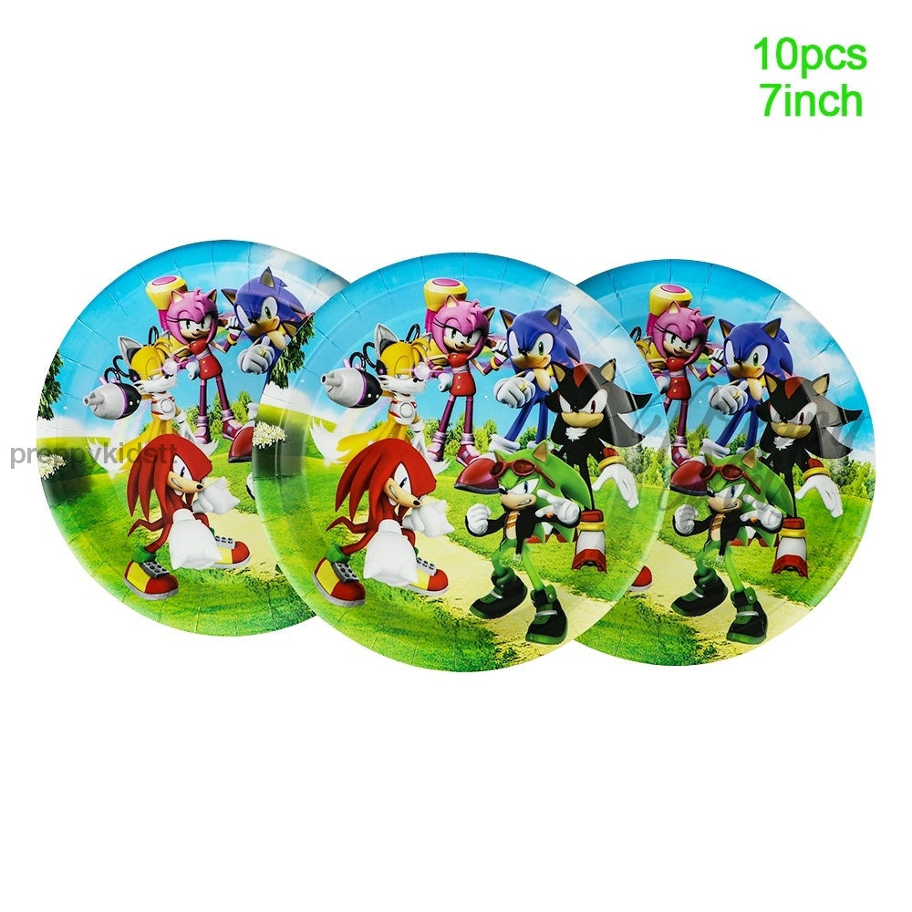 Sonic Party Decorations (126 Pcs)