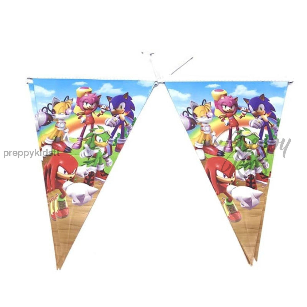 Sonic Party Decorations (126 Pcs)