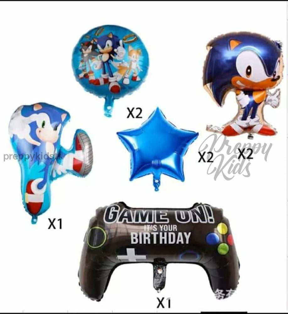 Sonic Party Decorations (8 Pcs)
