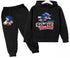 Sonic Track Suit (Ultimate Run) Black Track Suits