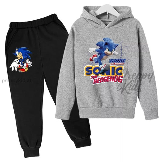 Sonic Track Suit (Ultimate Run) Grey Track Suits